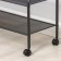 Valencia 32m clothing stand, 91.5 × 30 × 162 cm, graphite color