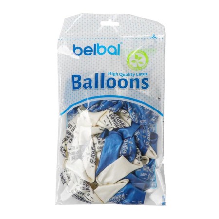 Latex ball 14 "" Male style "metal, set 25 pcs.-1