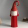 Interior light doll "Santa Claus Red in a white vest" 18x12x65 cm