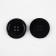 A set of buttons, 4 punctures, d = 30 mm, 5 pcs, black color
