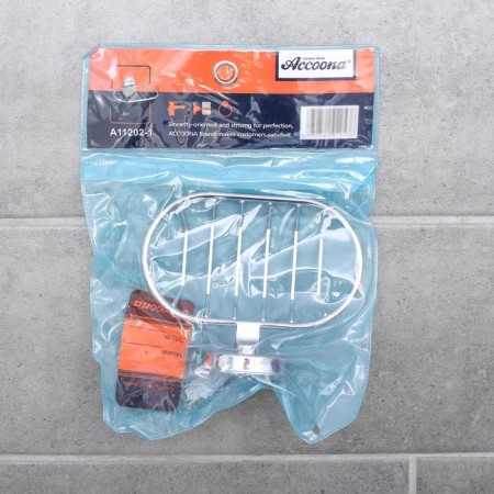 Wall soap man Accoona a11202-1, lattice, color chromium-5