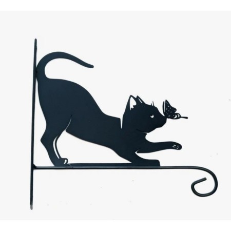 201-002b bracket 201-002b cat with a butterfly 29x2x30 cm