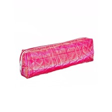 School Penal on the zipper is pink, quilted