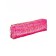 School Penal on the zipper is pink, quilted