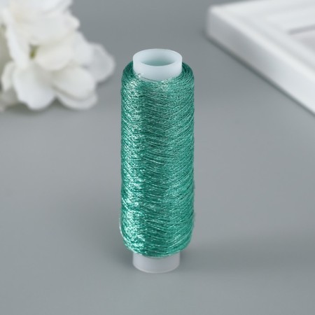 Lurex thread for creativity 200 ± 5 m, mint