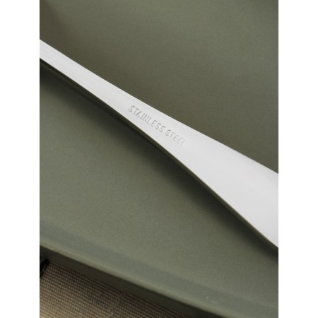 A tablespoon of stainless steel of a “tower” share, length 20.5 cm, thickness 2 mm-4