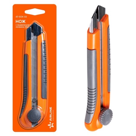 A knife with a retractable blade 25mm AT-SOK-03 Airline