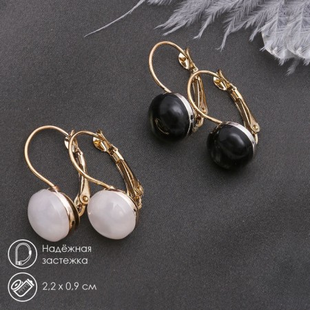 Earrings "Circle" senorite, color mix