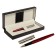 Gift feathers in the leatherette case, Bordeaux body with silver