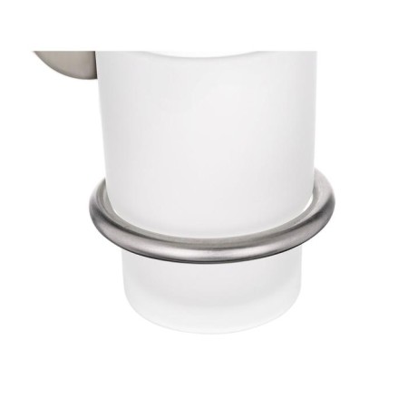 A glass for toothbrushes Inox-1