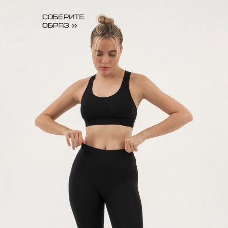 Top female, basic, size XL (50), black color-8