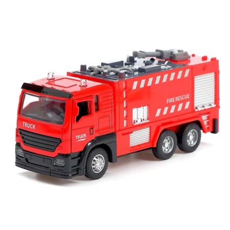Parking "Firefire" with a machine and walkie -talkie, light and sound effects, mix-4