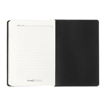 Dated 2025 diary, Escalada, A4, 120 sheets, soft cover, artificial leather, foil embossing, liesse, block 70 g/m2, black-14