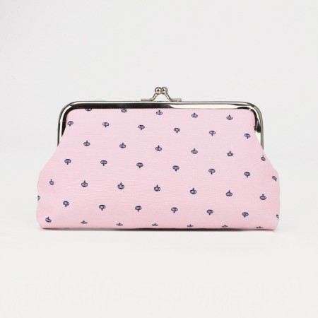 Cosmetic bag on the farmar, pink color-1