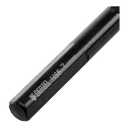 Drill Denzel 717217, 7 mm, HSS-Tin, Golden Tip, 10 pcs.-3