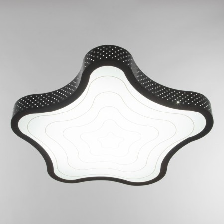Sorento chandelier LED 4000K 36W black 48x48x9cm Bayerlux-1