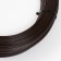 Artificial rattan 6 mm 100 m wave (wenge)