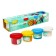 Modeling dough 4 colors, 140g, erichkrause "Baby", with aloe vera, natural components