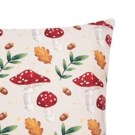 Pillowess Decorative Ethel "Mushrooms" 40x40 cm, 100% p/e, velor-1