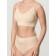 T-shirt-top for women, size XS, beige color