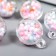 Suspension for creativity Plastic "Ball - Balls" 2.5x2 cm