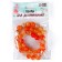 Beads made of natural stone "Yellow agate" set of 36 pcs., Size 1 pc. - 10 mm