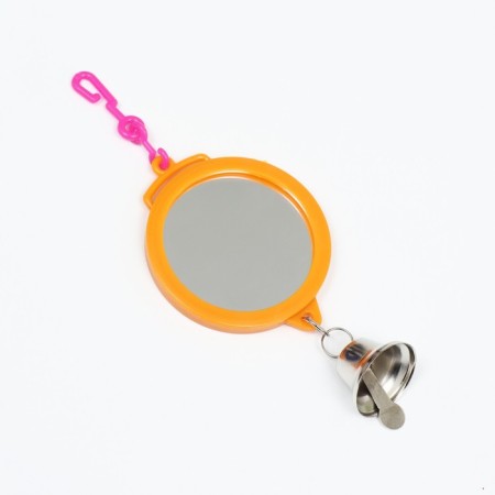 A set of bird toys (bath, feeder, mirror, swing, ladder), 35 x 28 cm-7