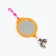 A set of bird toys (bath, feeder, mirror, swing, ladder), 35 x 28 cm