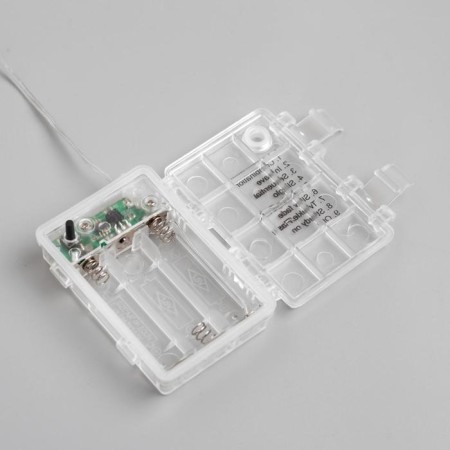 Garland “thread” 5 m dew, IP65, silver thread, 50 LED, glow warm white, 8 modes, AAH3-6