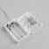 Garland “thread” 5 m dew, IP65, silver thread, 50 LED, glow warm white, 8 modes, AAH3