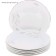 Dessert Constance plate, decor “Silver Easterels, Platinum Lither”, 17 cm
