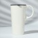 New Year. New Year's ceramic mug with the “Miracles” lid, 550 ml, white color