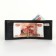 Male purse for magnet, clip for bills, separation for SIM cards, black color