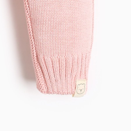 Pants knitted crumb I, height 80-86 cm, pink color-2
