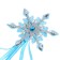 Carnival set "Winter Princess", 2 items: rim, rod