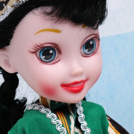 Doll at the National Uzbek outfit 43cm, mix-3