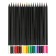 Pencils 18 colors are plastic, Devente Juicy Black, three -sided, 2m, 3 mm, tinted in black