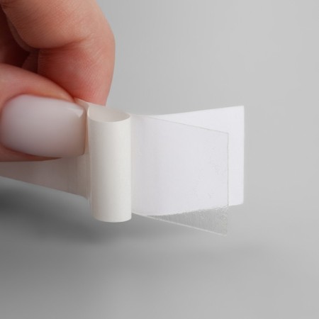 Tipes for fixing clothes, 1.2 × 8.5 cm, 36 pcs, color transparent-4