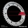 Leader star jt sprockets jtr1340-45, chain 530, 45 teeth