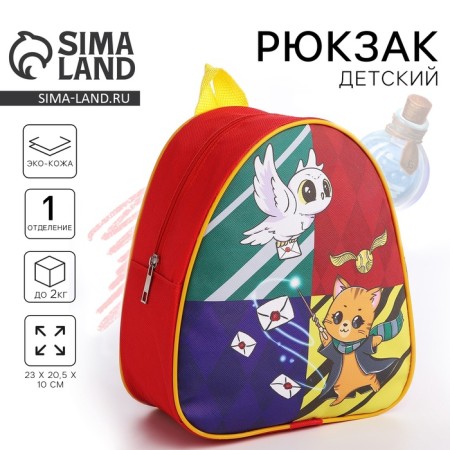 Baby backpack for the boy "Magic", rn. 23x20.5 cm