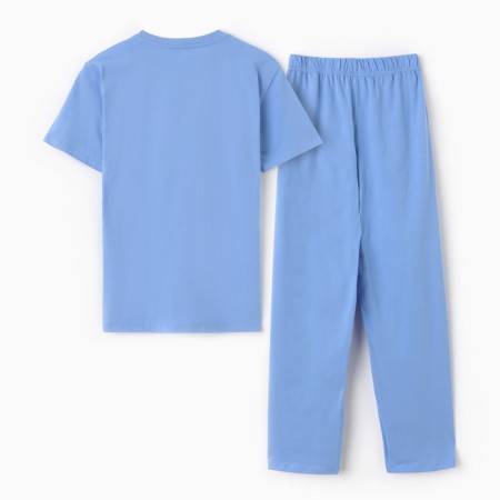 Pajama female (T -shirt and trousers) KAFTAN GUSSI p. 48-50, blue-11