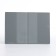 Passport cover, dark gray color