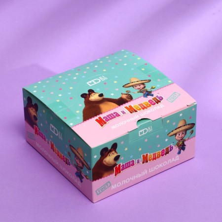 Milk chocolate "Masha and the Bear", 12 g-2