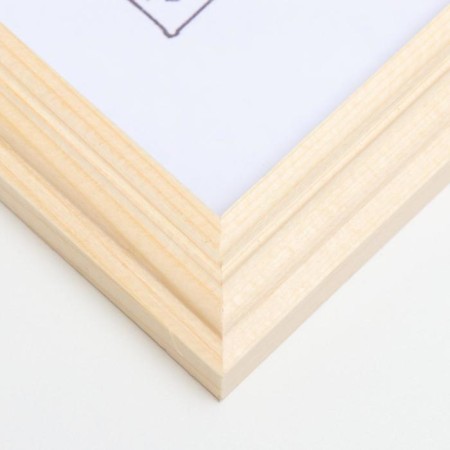 Photo frame unpainted 2/2 format A4 21x30 cm-2