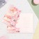 Birthday card!" balls, pink background, 19 x 29 cm