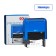 Automatic stamp for the teacher "Clever", 14 x 38 mm, blue