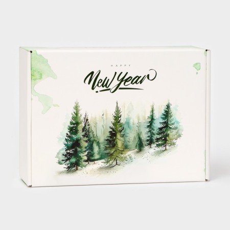Folding box "Winter Forest", 30.7 × 22 × 9.5 cm-1