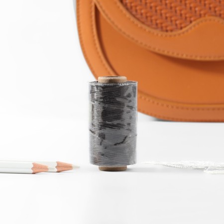 The threads are waxed, flat, 210d/16, 1 mm, 50 ± 2 m, dark gray color-3