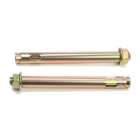 Anchor bolt of scrap, with a nut, galvanized, 20x200 mm, 14 pcs-1