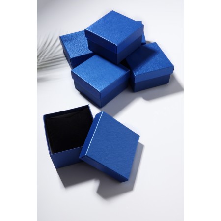 Gift box for the clock "Shine", 9 × 9, blue color-3